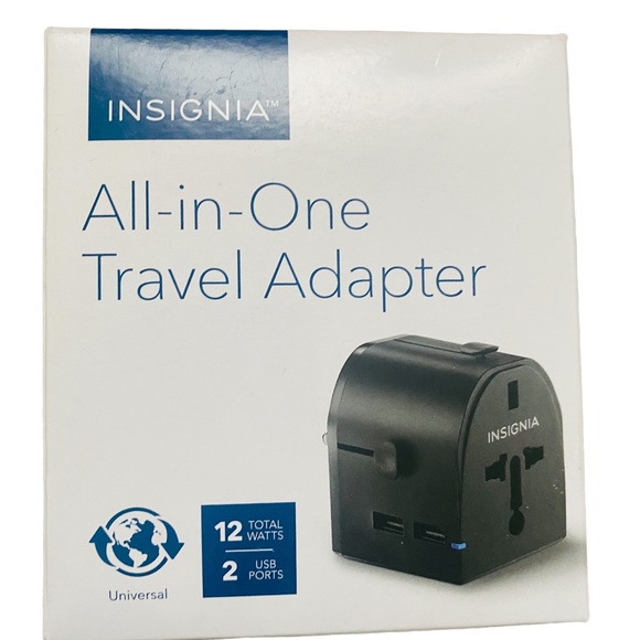 NWT Insignia All in One Travel Adapter - Picture 3 of 5